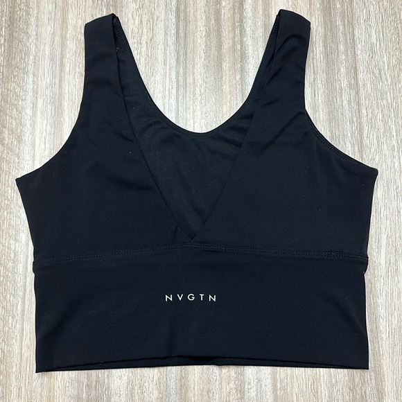 NVGTN Tops - NVGTN Essence workout Bra Size Medium black